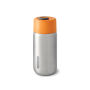 Black+Blum geisoleerde lekvrije reisbeker 340ml., oranje