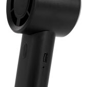 Twist RCS rplastic herlaadbare draagbare ventilator, zwart