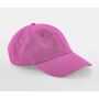 LOW PROFILE 6 PANEL DAD CAP, TRUE PINK, One size, BEECHFIELD