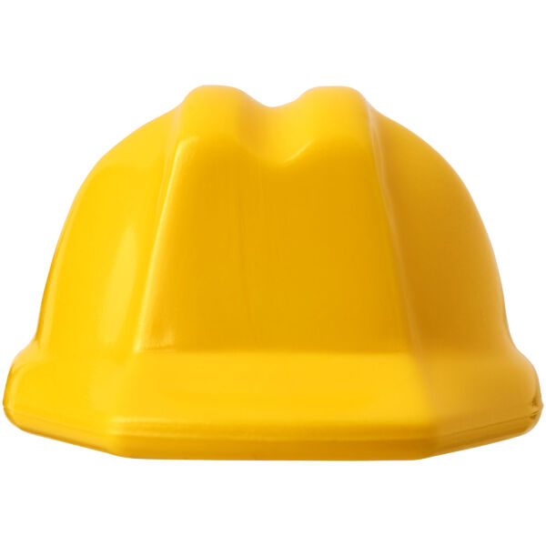 Kolt hard hat-shaped recycled keychain - Yellow
