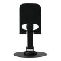 Inklapbare DESK MASTER telefoonhouder zwart
