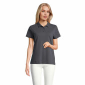 PULSE WOMEN - PULSE DAMES POLO - L - Muisgrijs