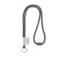 Polyester 2-kleurige koord-lanyard met full color label