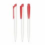 Dart Polished Basic Wit - Rood 186
