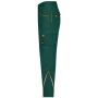 Workwear Pants - COLOR - dark green/orange 56