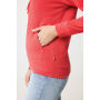 IQONIQ Jasper gerecycled katoen hoodie, luscious red (XXS)