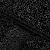 Sophie Muval strandhanddoek gerecycled 180x100 cm, 450 gr/m² - Zwart