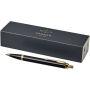 Parker IM balpen (blauwe inkt) - Zwart/Goud