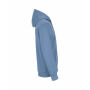 Cottover Gots Key FZ Hood man dusty blue 4XL