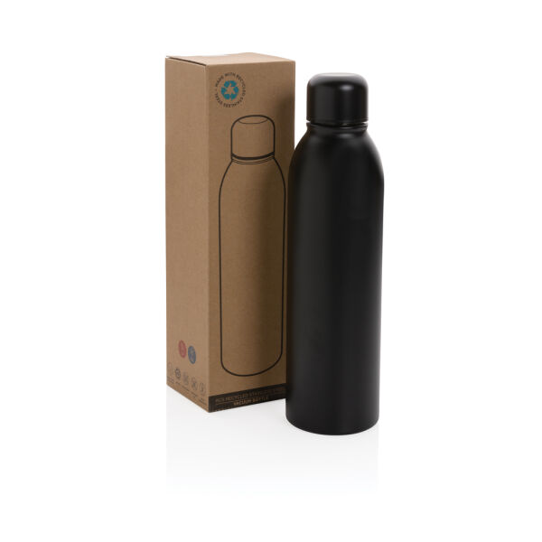 RCS gerecycled roestvrijstalen vacuümfles 500ML, zwart RCS gerecycled roestvrijstalen vacuümfles 500ML, zwart