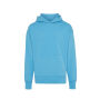IQONIQ Yoho gerecycled katoen relaxed hoodie, tranquil blue (L)
