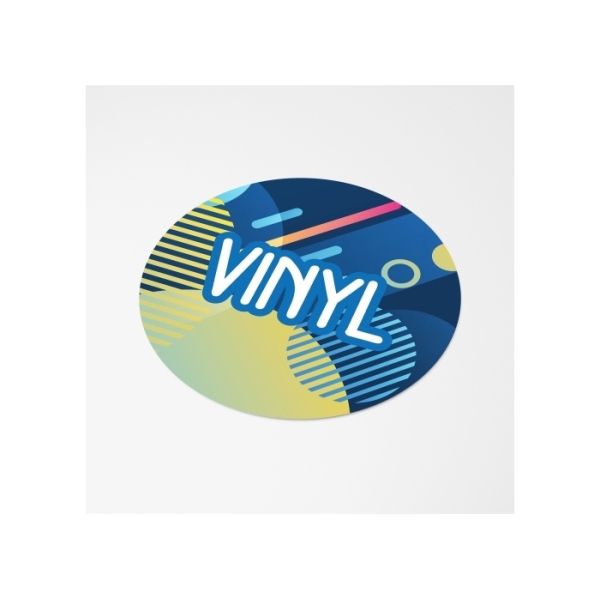 Vinyl Sticker Rond Ø 35 mm - Wit