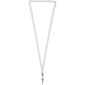 Ava buisvormige sublimatielanyard - Wit
