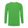 L&S T-shirt Crewneck cot/elast LS for him 376c Lime-3XL