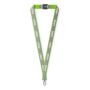Polyester keycord met reflecterende overlay