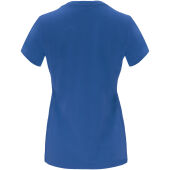 Capri damesshirt met korte mouwen - Royal - 3XL