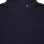IQONIQ Yoho gerecycled katoen relaxed hoodie, donkerblauw (L)