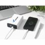 Powerbank RCS Recycled ABS 20000 oplader - wit