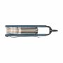 Valenta Key Organizer Aluminium - blauw
