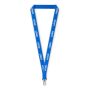 Polyester lanyard met reflecterende draden