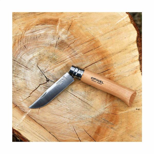 Opinel Inox No 08 Taschenmesser - holz Opinel Inox No 08 Taschenmesser - holz