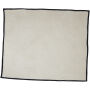 Springwood zachte fleece en sherpa deken - Navy/Gebroken wit
