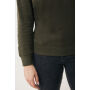 IQONIQ Etosha lichtgewicht gerecycled katoen sweater, khaki (XS)