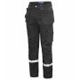 7509 WAISTPANT PGL Black/Black C156