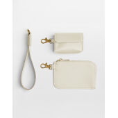 Boutique Pouch Wristlet - Black/Black - One Size