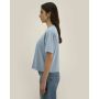 Stella Nova Vintage - Het dames boxy garment-dyed T-shirt - G. Dyed Blue Stone (XS) Stella Nova Vintage - Het dames boxy garment-dyed T-shirt - G. Dyed Blue Stone (XS)