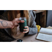 Black+Blum Travel Cup Glas 340ML, olijfgroen