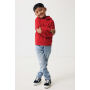 IQONIQ Yengo kids recycled katoen hoodie met steekzakken, rood (910)