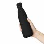 Gerecyclede dubbelwandige drinkfles 500 ml Sunny zwart Gerecyclede dubbelwandige drinkfles 500 ml Sunny zwart
