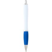 Nash balpen van gerecycled plastic (zwarte inkt) - Aqua