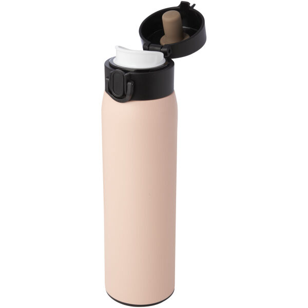 Sika 450 ml geïsoleerde fles van RCS-gecertificeerd gerecycled roestvrij staal - Pale blush pink