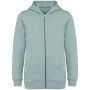 Ecologisch kindersweatvest met capuchon Jade Green 4/6 jaar
