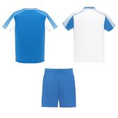 Juve unisex sportset - Wit/Koningsblauw - 2XL