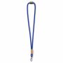 Polyester koord-keycord met bamboe plaatje