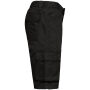 Ecologische heren bermuda met meerdere zakken Black 5XL