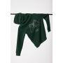 IQONIQ Jasper gerecycled katoen hoodie, forest green (L)