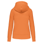 Ecologische damessweater met capuchon en ritssluiting Light Orange XXL Ecologische damessweater met capuchon en ritssluiting Light Orange XXL