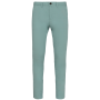 Ecologische chinobroek heren Jade Green 36 FR