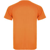 Montecarlo sportshirt met korte mouwen voor kinderen - Fluor Orange - 12