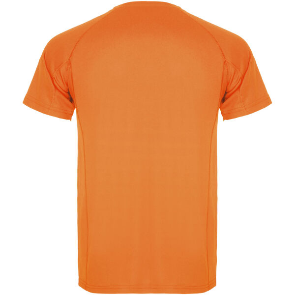 Montecarlo short sleeve kids sports t-shirt - Fluor Orange - 12