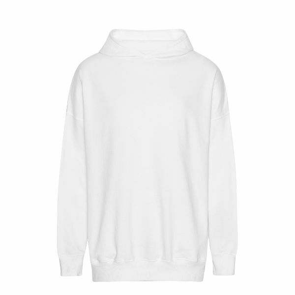 Neutral Tiger Cotton Oversized Hoodie_Wit_XS Neutral Tiger Cotton Oversized Hoodie_Wit_XS