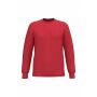 Gerecycled uniseks sweater met ronde hals red XS Gerecycled uniseks sweater met ronde hals red XS
