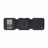 Draadloze oplader Trigo | 3-in-1 - zwart