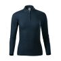 Polo Shirt women's Pique Polo LS navy XXL