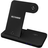 SCX.design W28 3-in-1 draadloos oplaadstation met telefoonstandaard - Zwart