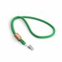 Polyester koord-keycord met bamboe plaatje